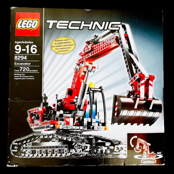 LEGO TECHNIC 8294 Excavator 720 Pcs: Sealed - Picture 1 of 4